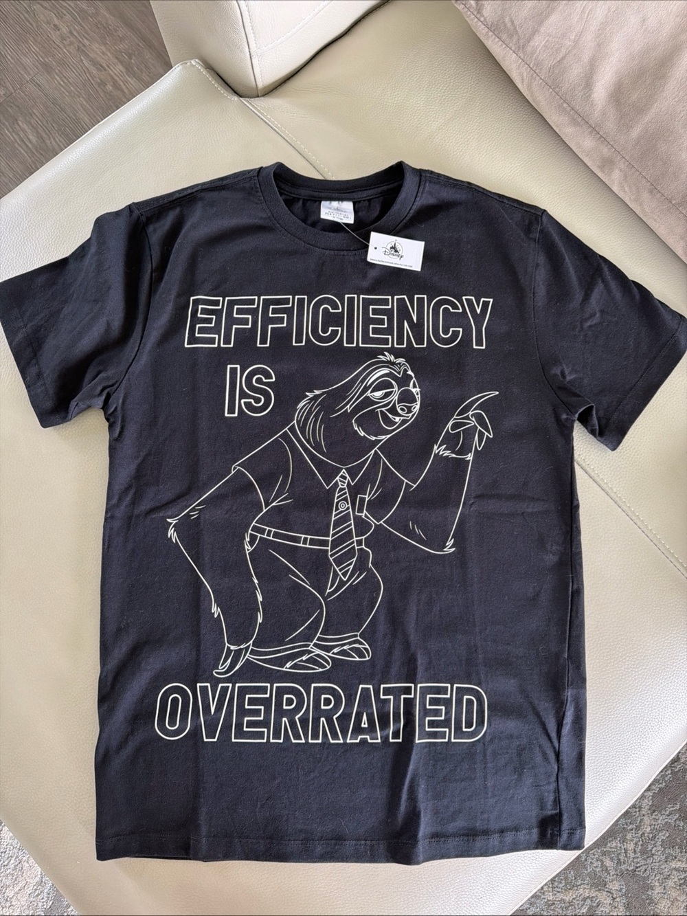 Disney Zootopia 2 Flash ‘Efficiency Is Overrated' Sloth Graphic Tee